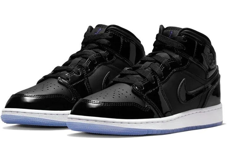 Jordan 1 Mid Space Jam Negro