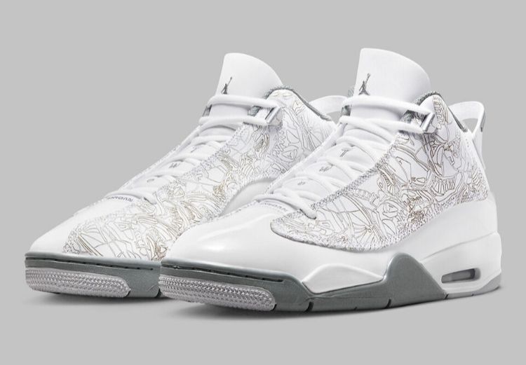Jordan Dub Zero White metalic