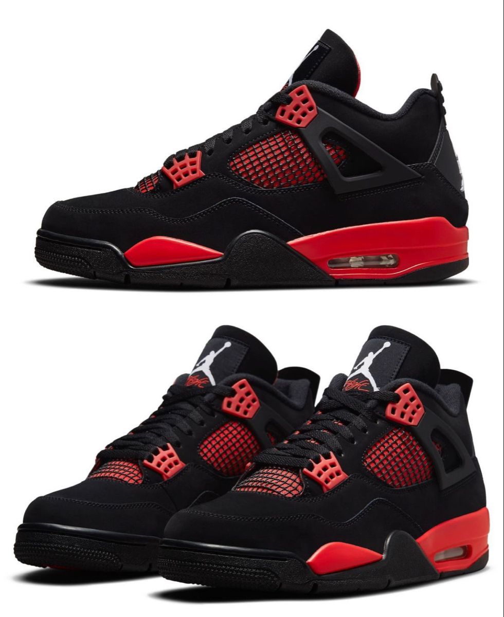 Jordan Retro 4 Red Thunder